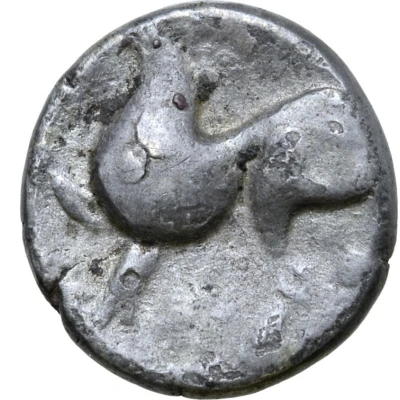 Drachm Kugelwange Type 300 BC - 201 BC back