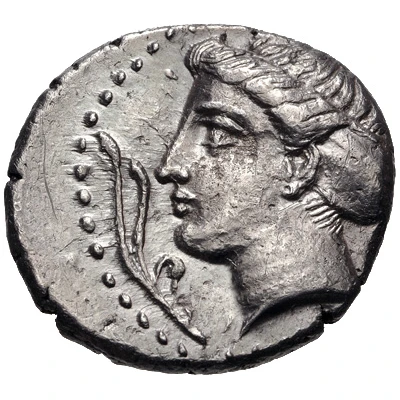 Drachm - MHTPO Metro 330 BC - 300 BC front