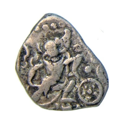 Drachm - Mihara Bhoja I Gujara Pratiharas ND front