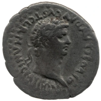 Drachm - Nero and Claudius DIVOS CLAVD AVGVST GERMANIC PATER AVG front