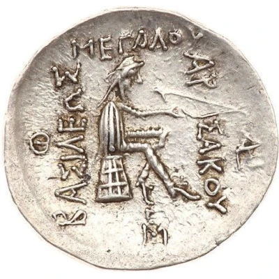 Drachm - Phraates I / Mithridates I 175 BC - 135 BC back