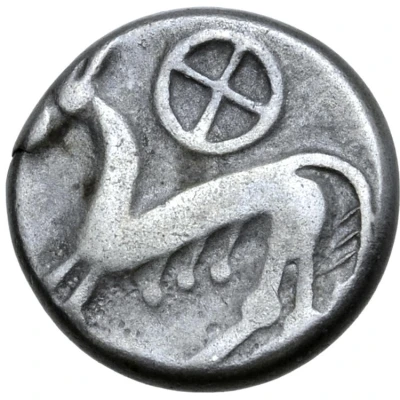 Drachm Simmering and Réte Type 100 BC - 1 BC back