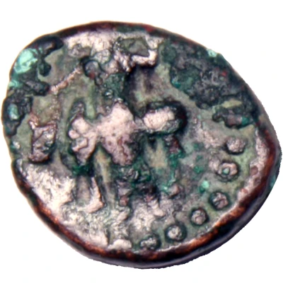 Drachm - Vasudeva I Kushana back