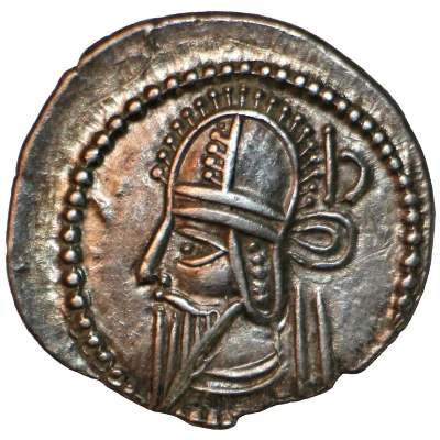 Drachm - Vologases VI Ecbatana front