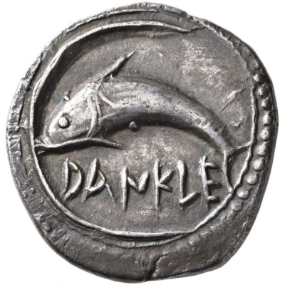 Drachm Zancle 500 BC - 493 BC front