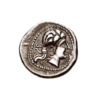 Drachm with Apollo head 225 BC - 175 BC front