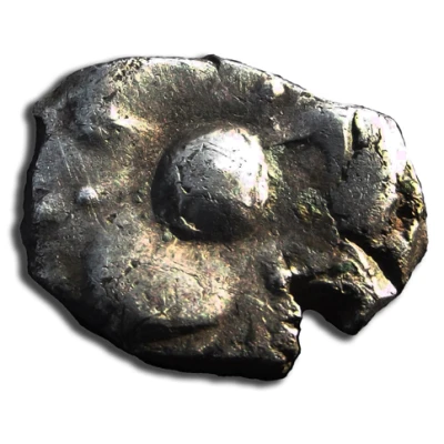 Drachm with flower or trefoil 100 BC - 56 BC front