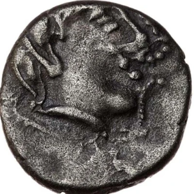 Drachm with hippophorus 80 BC - 50 BC front