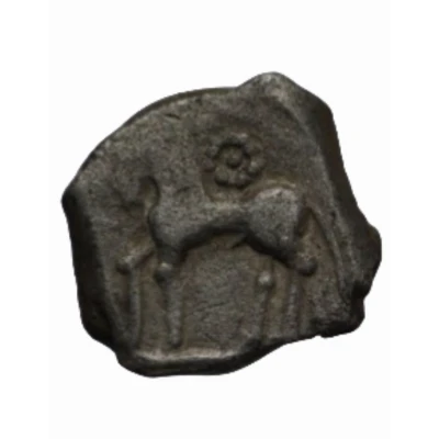 Drachm with horse 100 BC - 50 BC back