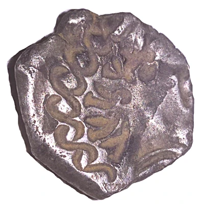 Drachm with negroid head obverse incuse strike 121 BC - 52 BC back