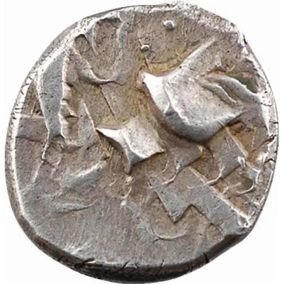 Drachm with opposed axes 121 BC - 52 BC front