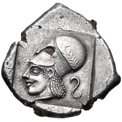 Drachm 500 BC - 450 BC back