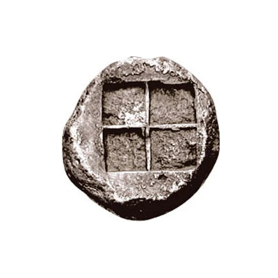 Drachm 510 BC - 480 BC back