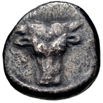 Drachm 330 BC - 320 BC back