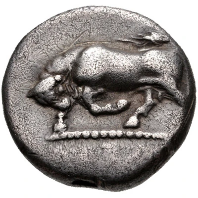 Drachm 400 BC - 375 BC front