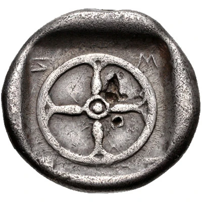 Drachm 400 BC - 375 BC back