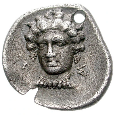 Drachm 380 BC - 350 BC back