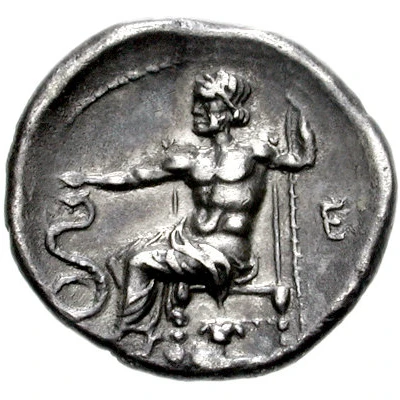 Drachm 265 BC - 255 BC back