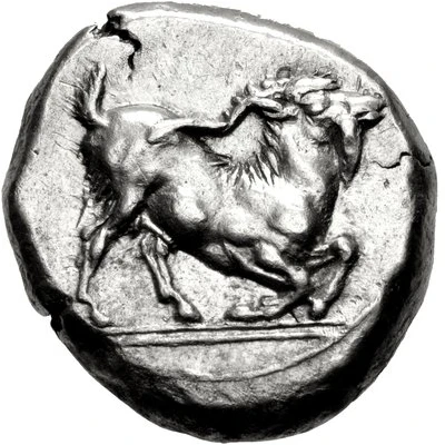 Drachm 500 BC - 490 BC front