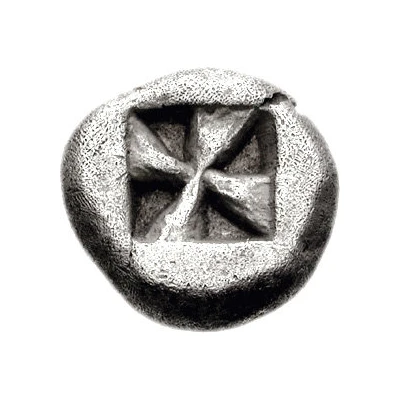 Drachm 525 BC - 480 BC back