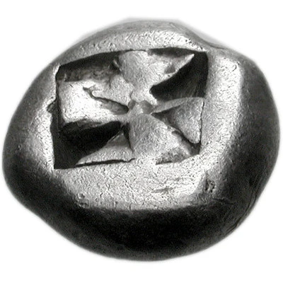 Drachm 500 BC - 480 BC back