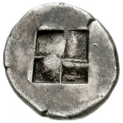 Drachm 500 BC - 463 BC back