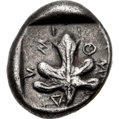 Drachm 425 BC - 375 BC back