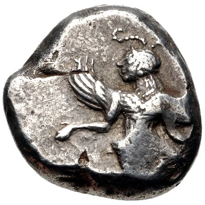 Drachm 490 BC - 470 BC front