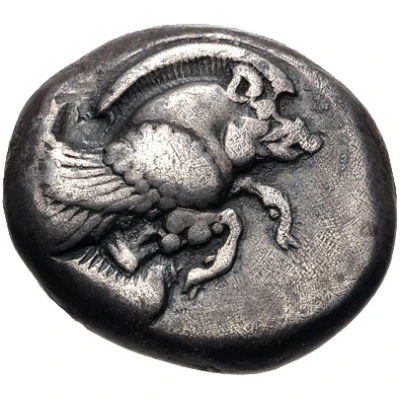 Drachm 499 BC - 494 BC front