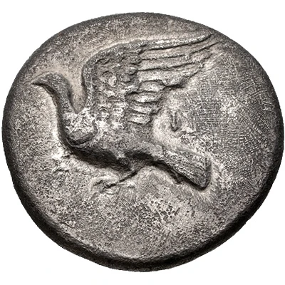 Drachm 340 BC - 335 BC front