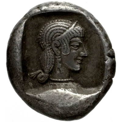 Drachm 465 BC - 449 BC back