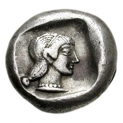 Drachm 490 BC - 465 BC back