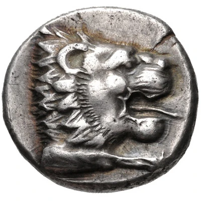 Drachm 411 BC - 404 BC front