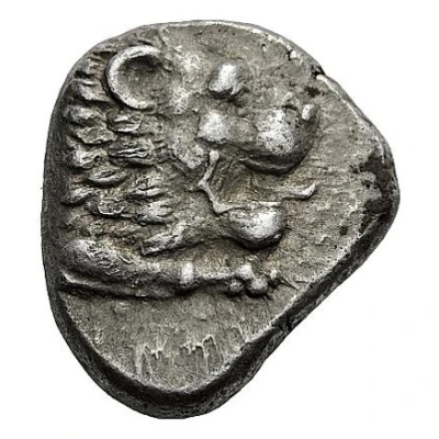 Drachm 411 BC - 404 BC front