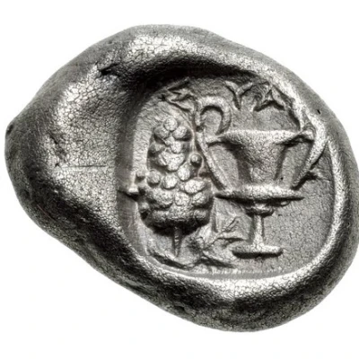 Drachm 400 BC - 370 BC back