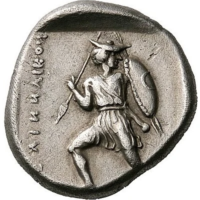 Drachm 430 BC - 400 BC back