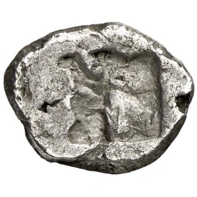 Drachm 535 BC - 465 BC back