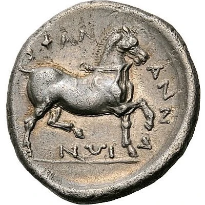 Drachm 360 BC - 340 BC back