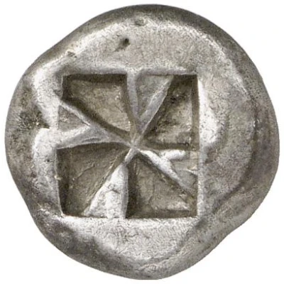 Drachm 525 BC - 480 BC back