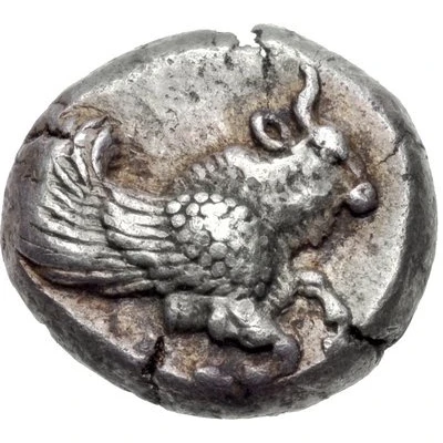 Drachm 521 BC - 478 BC front