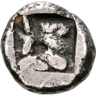 Drachm 520 BC - 500 BC back