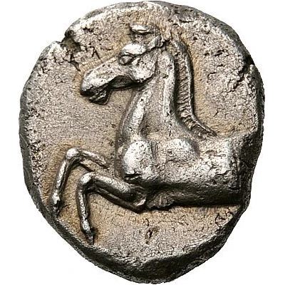 Drachm 470 BC - 460 BC front