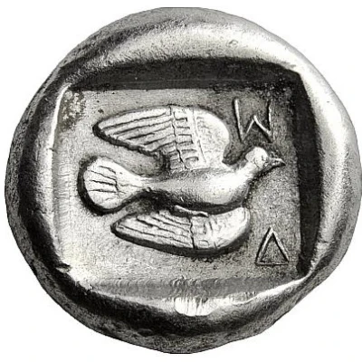 Drachm 450 BC - 425 BC back