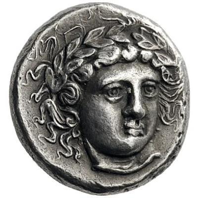 Drachm 369 BC - 368 BC front