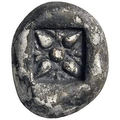 Drachm 500 BC - 480 BC back