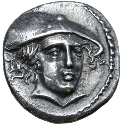 Drachm 357 BC - 341 BC front