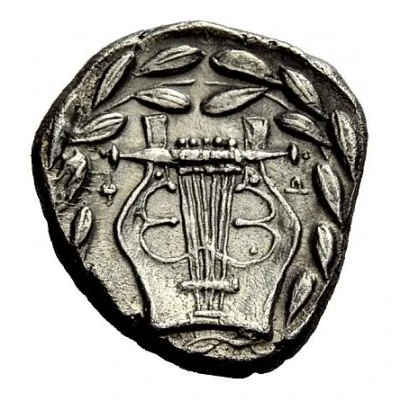 Drachm 351 BC - 347 BC back