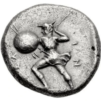 Drachm 430 BC - 400 BC back