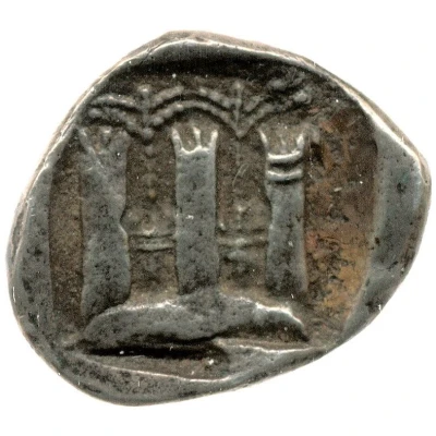 Drachm 400 BC - 350 BC back