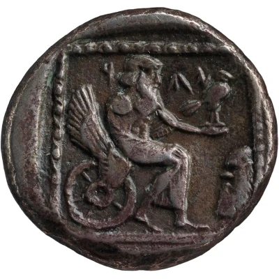 Drachm 400 BC - 350 BC back